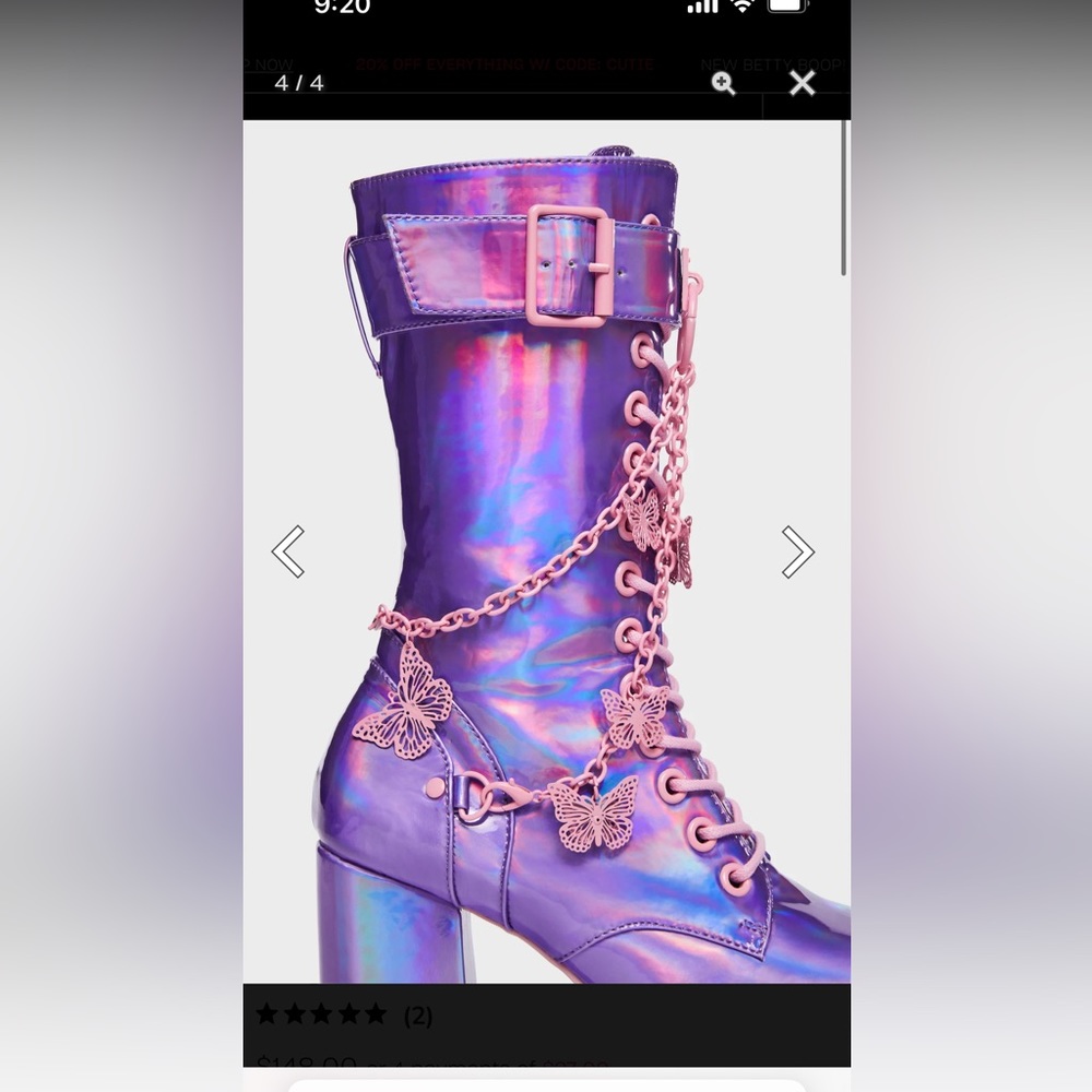 Magic solstice platform boot